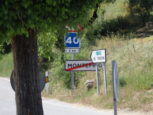 Leaving Montefr&iacute;o.